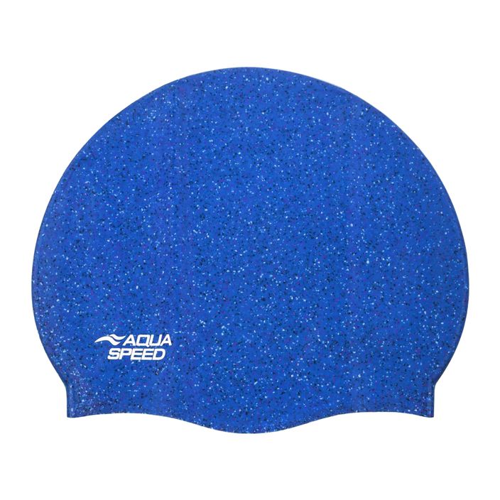Plaukimo kepuraitė AQUA-SPEED Reco mėlyna 2