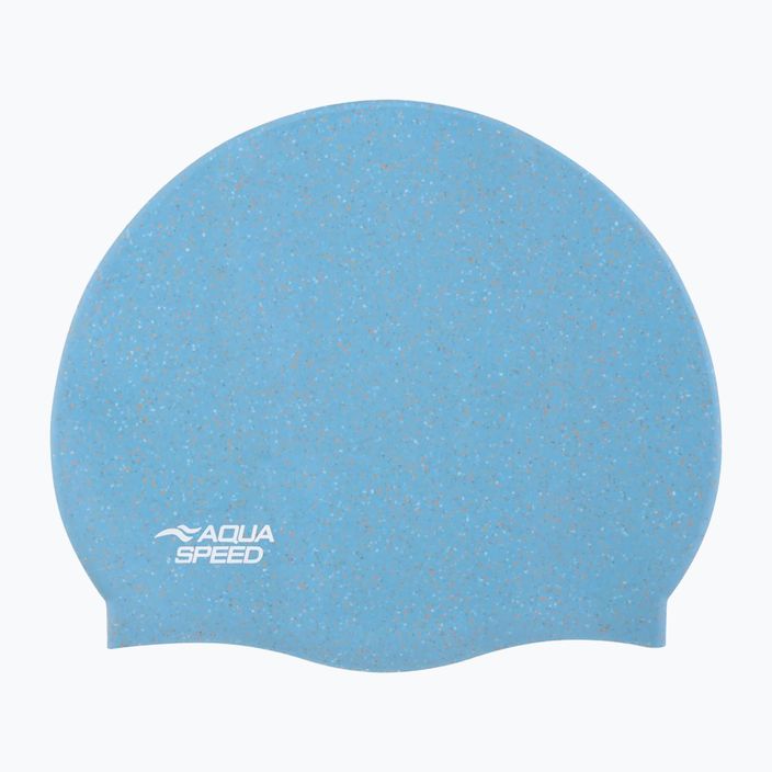 Plaukimo kepuraitė AQUA-SPEED Reco šviesiai mėlyna