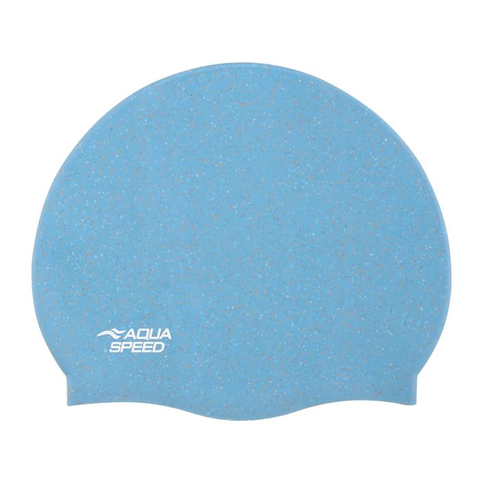 Plaukimo kepuraitė AQUA-SPEED Reco šviesiai mėlyna 2