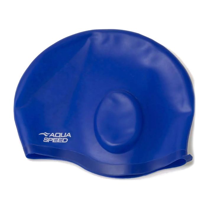 Plaukimo kepuraitė AQUA-SPEED Ear Cap Comfort mėlyna 2