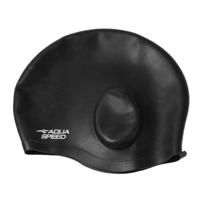 Plaukimo kepuraitė AQUA-SPEED Ear Cap Comfort juoda 2