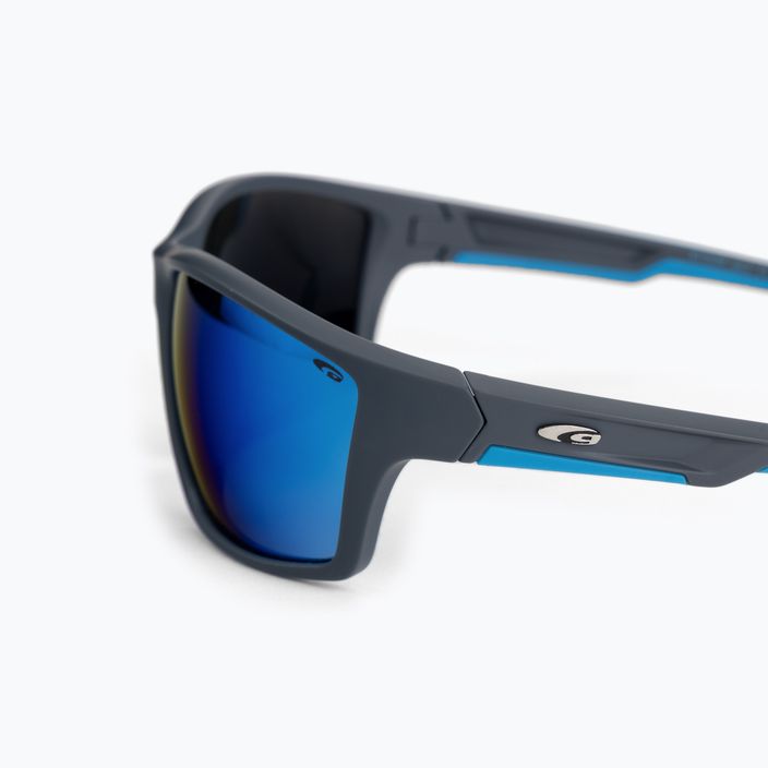 GOG Spire matiniai pilki/mėlyni/polichromatiniai baltai mėlyni akiniai nuo saulės E115-3P 5