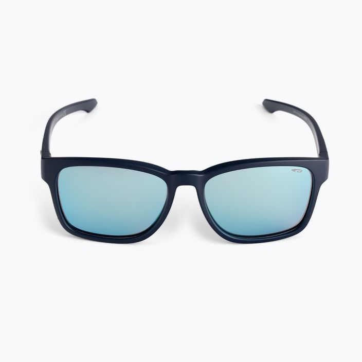 GOG akiniai nuo saulės Sunfall matiniai tamsiai mėlyni/polichromatiniai baltai mėlyni E887-2P 3