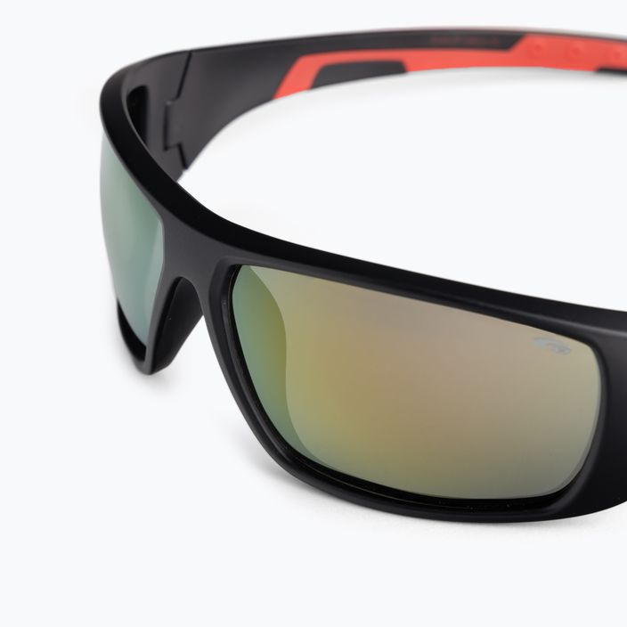 GOG Maldo matiniai juodi/raudoni/raudoni veidrodiniai akiniai nuo saulės E348-2P 4