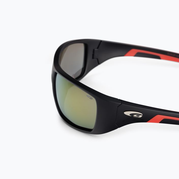 GOG Maldo matiniai juodi/raudoni/raudoni veidrodiniai akiniai nuo saulės E348-2P 5