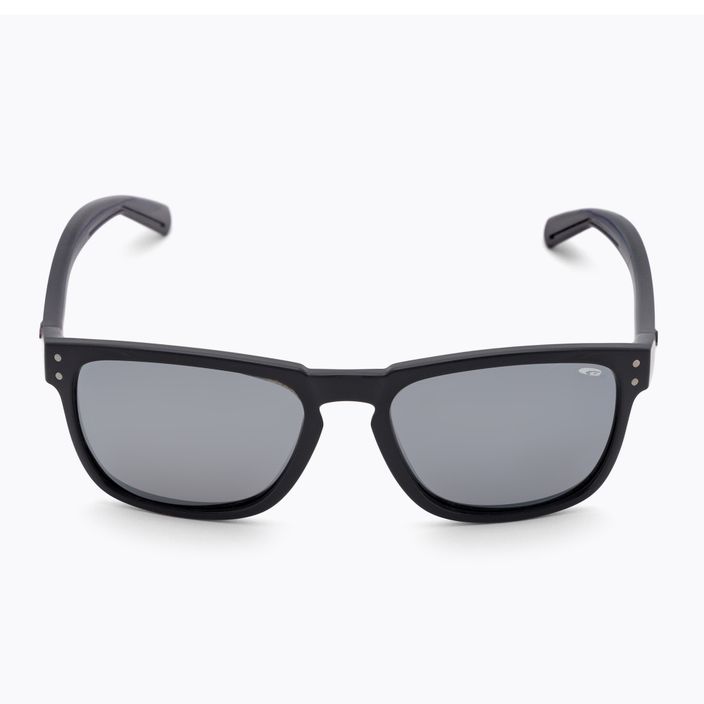 GOG Hobson juodi / sidabriniai veidrodiniai akiniai nuo saulės E392-3P 3