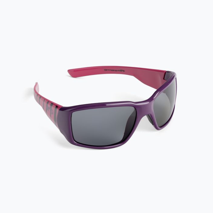 GOG Jungle violetinės/rožinės/dūminės spalvos vaikiški akiniai nuo saulės E962-2P