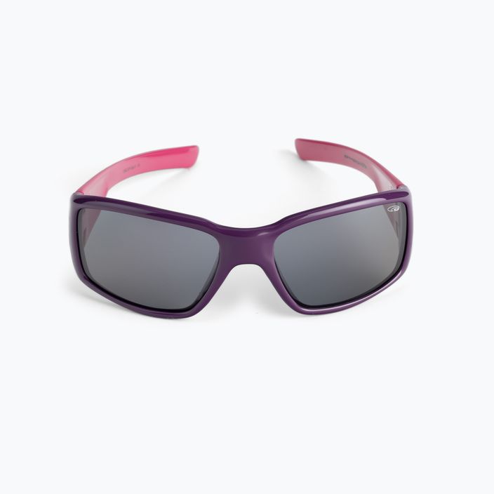 GOG Jungle violetinės/rožinės/dūminės spalvos vaikiški akiniai nuo saulės E962-2P 3