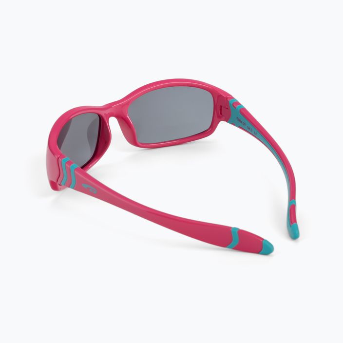 GOG Flexi rožiniai/mėlyni/dūminiai vaikiški akiniai nuo saulės E964-2P 2