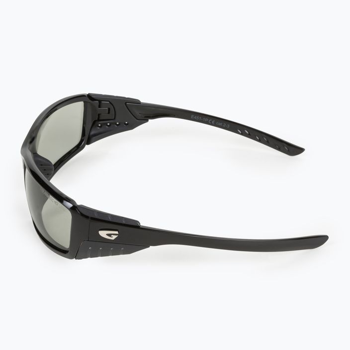 GOG Breeze juodi / sidabriniai veidrodiniai akiniai nuo saulės E450-1P 4