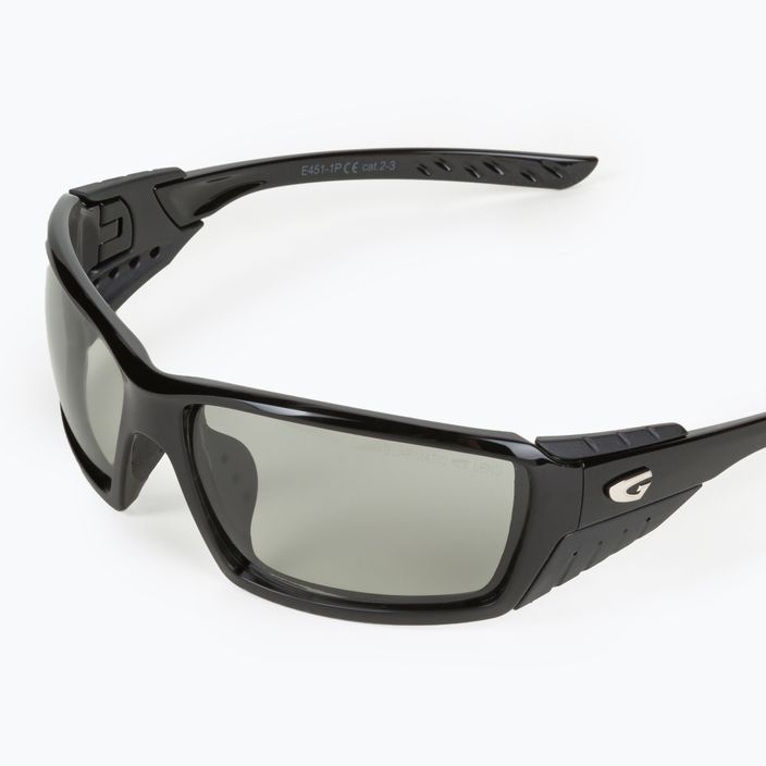 GOG Breeze juodi / sidabriniai veidrodiniai akiniai nuo saulės E450-1P 5