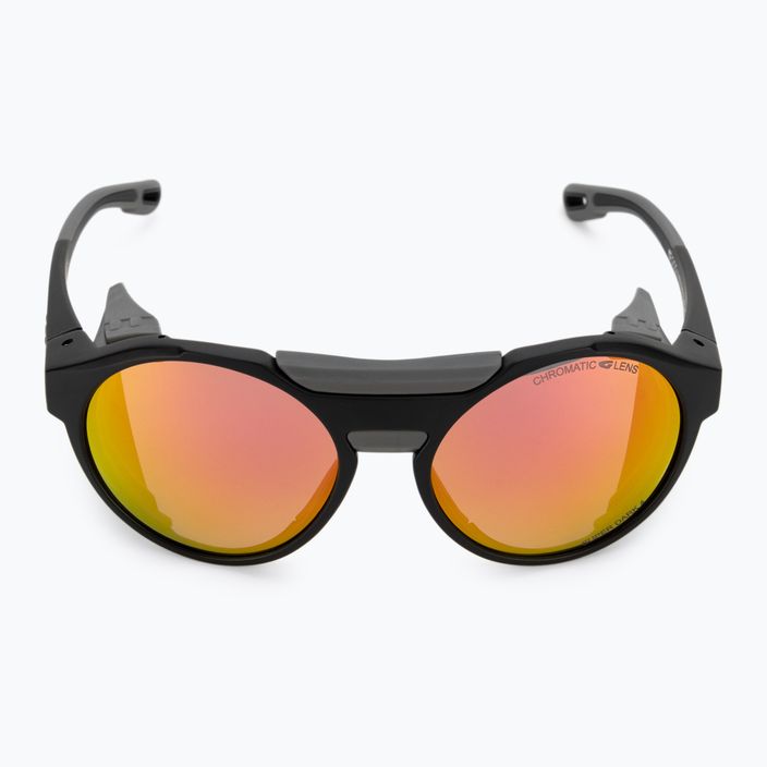 GOG Manaslu matiniai juodi / pilki / polichromatiniai raudoni akiniai nuo saulės E495-2 3