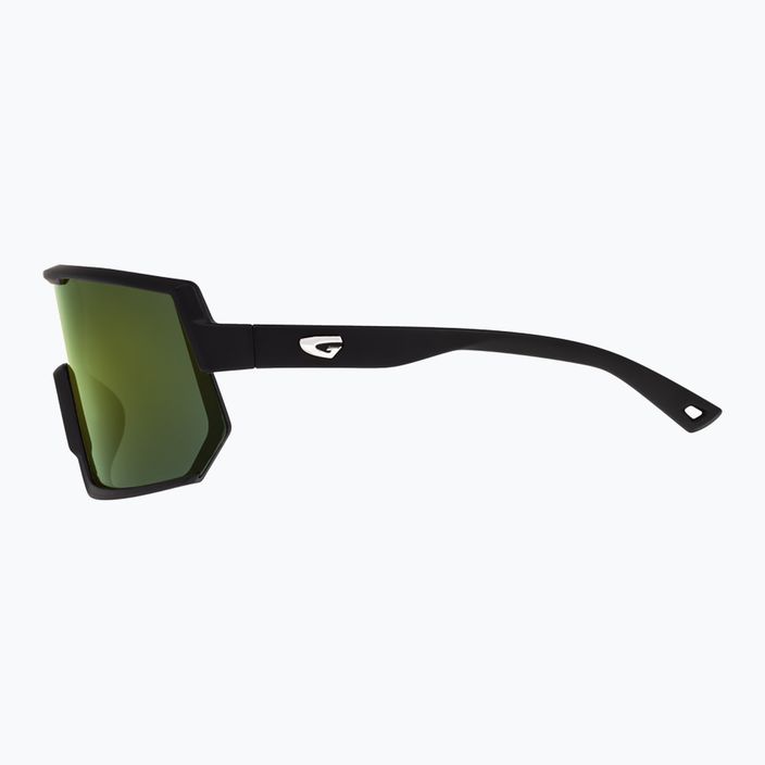 GOG dviratininkų akiniai Zeus matiniai juodi/polichromatiniai žali E511-3P 7