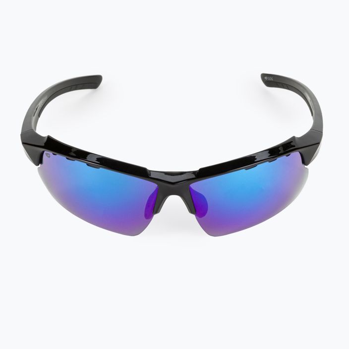 GOG dviratininkų akiniai Faun juodi/polichromatiniai baltai mėlyni E579-1 3