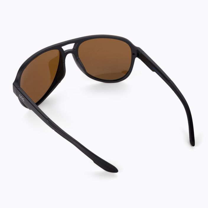 GOG Hardy matiniai juodi/mėlyni/polichromatiniai baltai mėlyni akiniai nuo saulės E715-2P 2