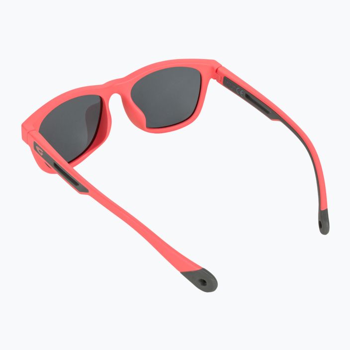 GOG Alfie matiniai koralinės/pilkos/dūminės spalvos vaikiški akiniai nuo saulės E975-2P 2