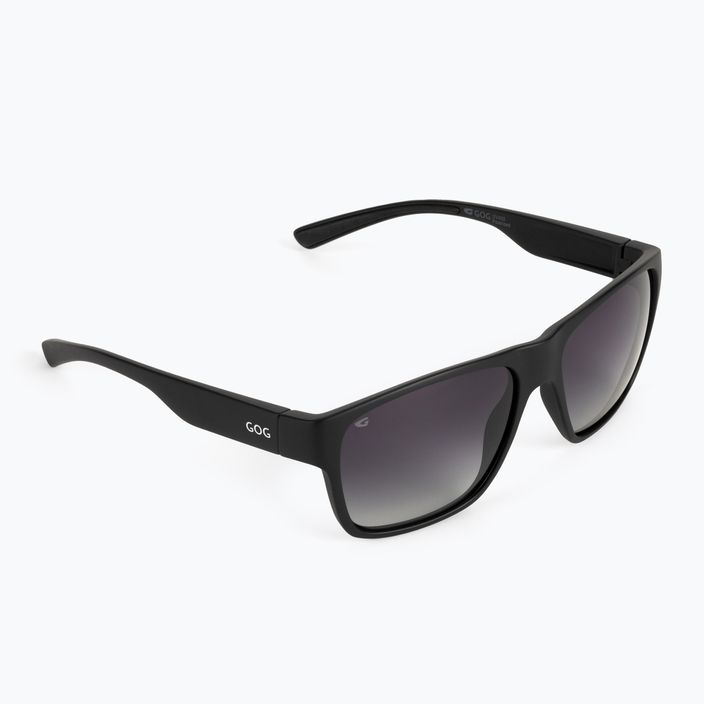 GOG Henry madingi matiniai juodi / gradientiniai dūminiai akiniai nuo saulės E701-1P
