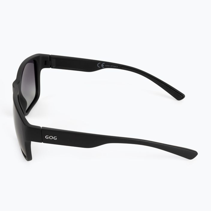 GOG Henry madingi matiniai juodi / gradientiniai dūminiai akiniai nuo saulės E701-1P 4