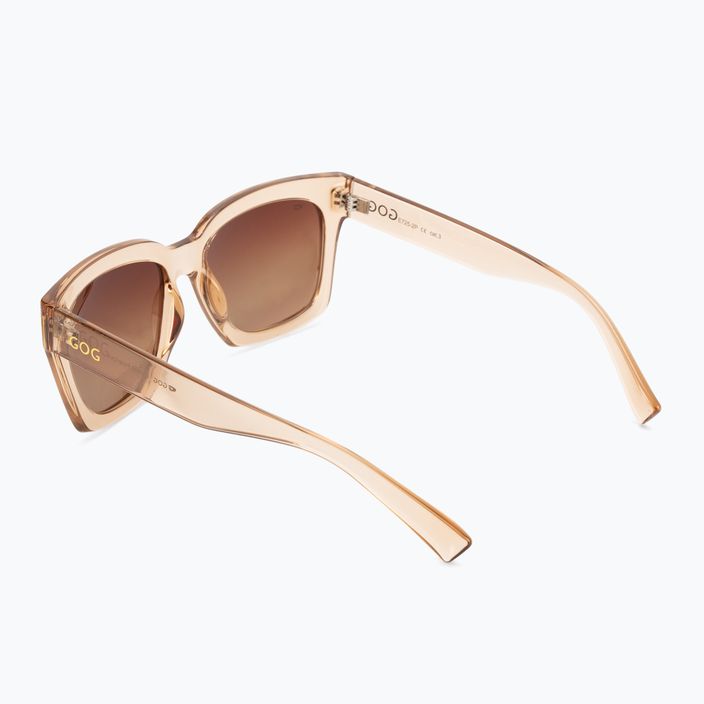 GOG Emily fashion cristal brown / gradient brown moteriški akiniai nuo saulės E725-2P 2