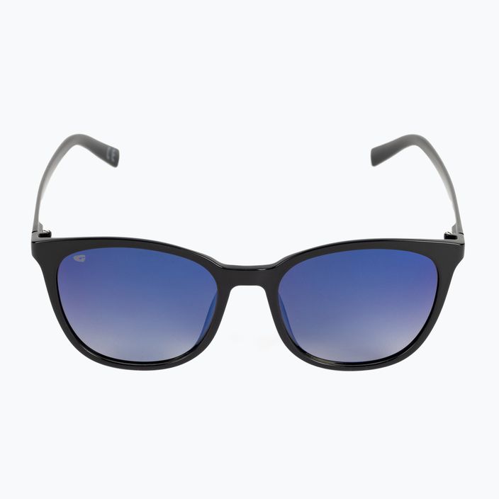 GOG Lao madingi juodi / mėlyni veidrodiniai moteriški akiniai nuo saulės E851-3P 3
