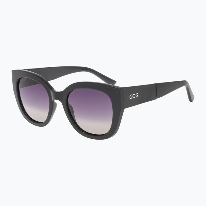Moteriški akiniai nuo saulės GOG Claire fashion black / gradient smoke E875-1P 5