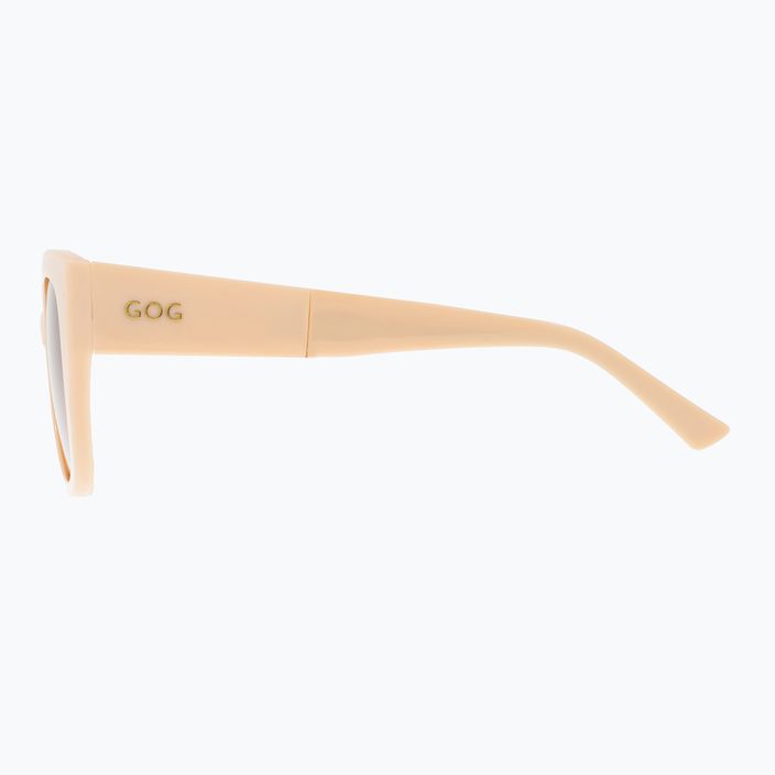 Moteriški akiniai nuo saulės GOG Claire beige/gradient brown 3