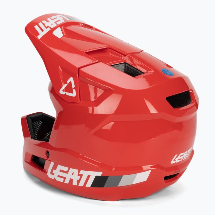 Leatt MTB Gravity 1.0 Jr vaikiškas dviratininko šalmas V23 raudonas 4