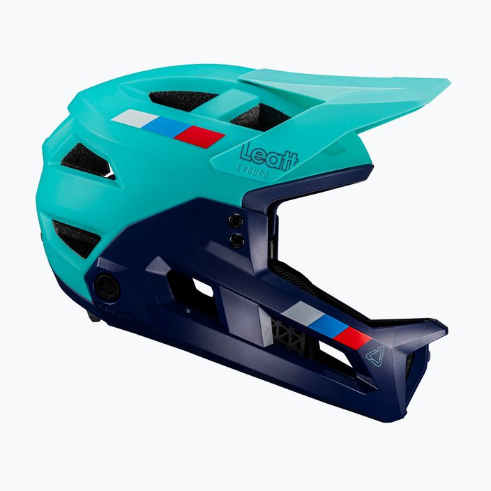 Vaikiškas dviračių šalmas Leatt MTB Enduro 2.0 V24 Jr aqua 2