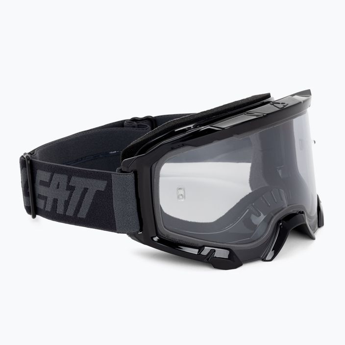 Leatt Velocity 4.5 juodi/šviesiai pilki dviratininkų akiniai 8020001115