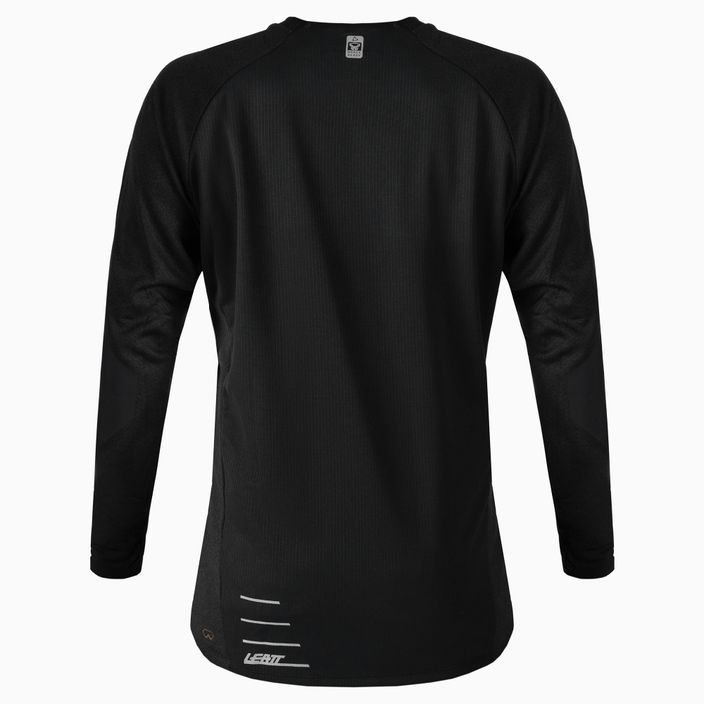 Leatt MTB 5.0 vyriški dviratininkų marškinėliai juodi 5021120301 2