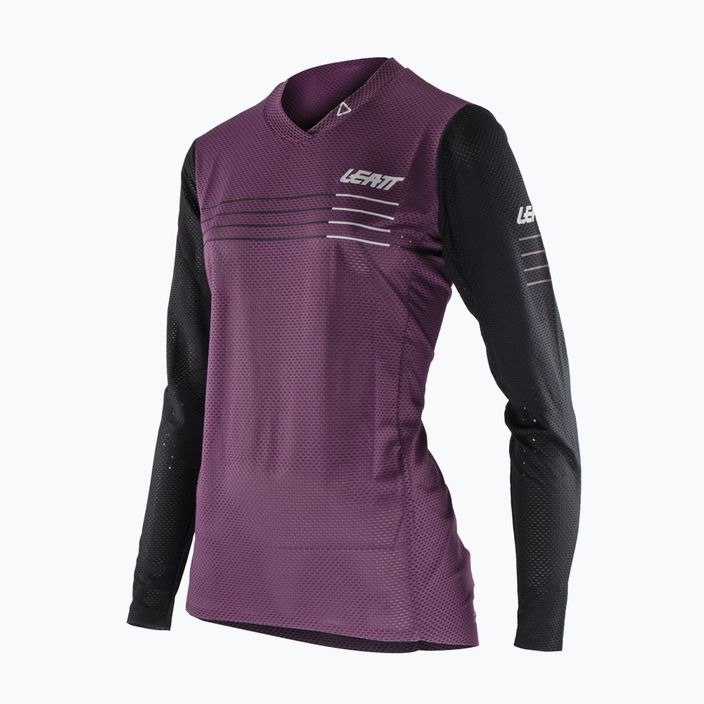 Leatt MTB Gravity 4.0 moteriški dviratininkų marškinėliai violetinės spalvos 5022080640 2