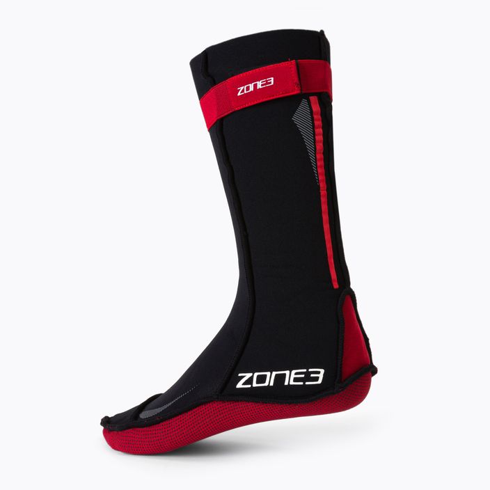 ZONE3 neopreninės kojinės raudonos/juodos NA18UNSS108 2
