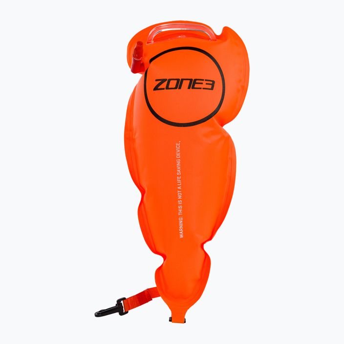 Apsauginis plūduras ZONE3 Swim Safety Belt With Tow Float Pouch hi-vis orange 3
