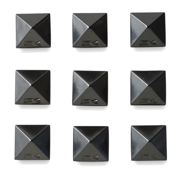 Dakine Pyramid Studs neslystančios pagalvėlės 9 vnt., juodos spalvos D10001555 2