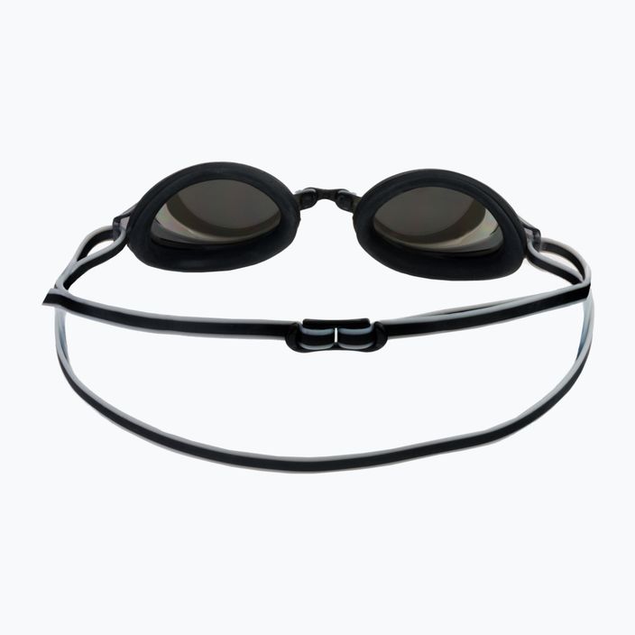 FINIS Ripple sidabriniai veidrodiniai/juodi vaikiški plaukimo akiniai 3.45.026.337 5