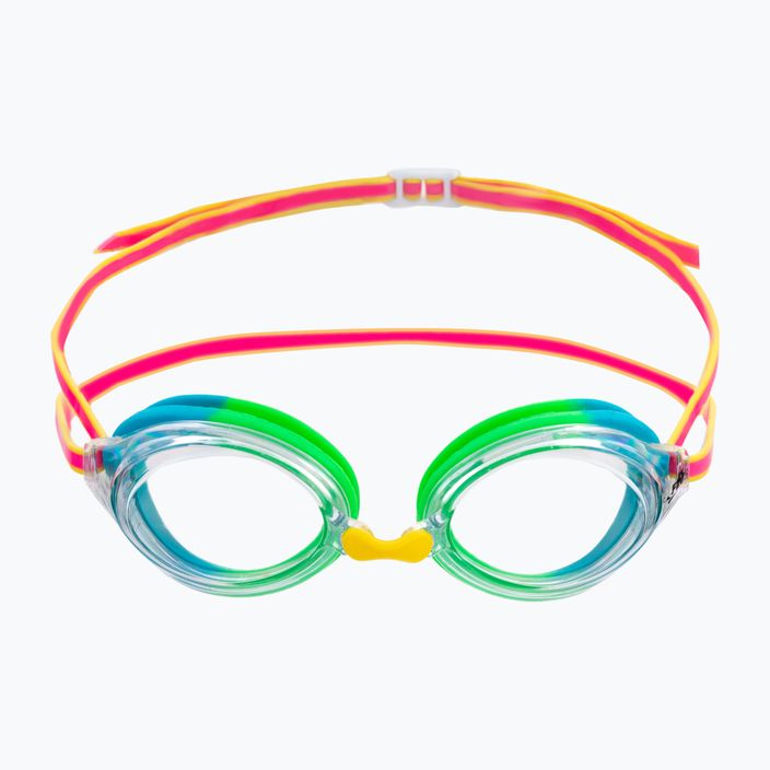 FINIS Ripple skaidrūs/rožiniai vaikiški plaukimo akiniai 3.45.026.353 2