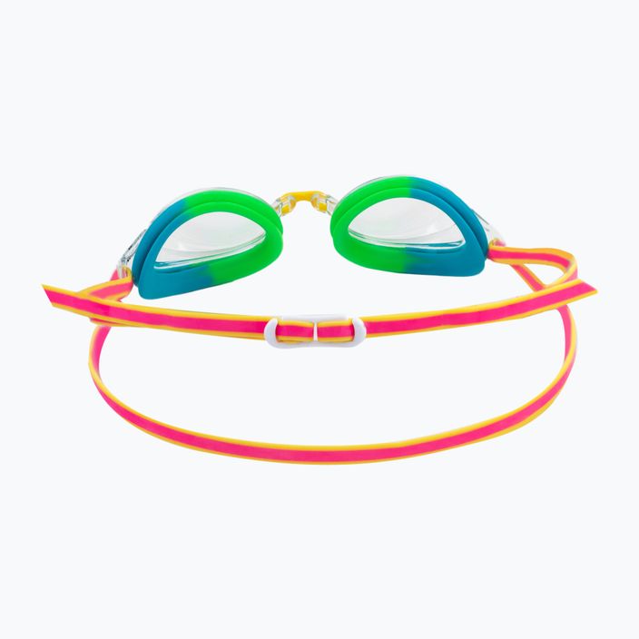 FINIS Ripple skaidrūs/rožiniai vaikiški plaukimo akiniai 3.45.026.353 5