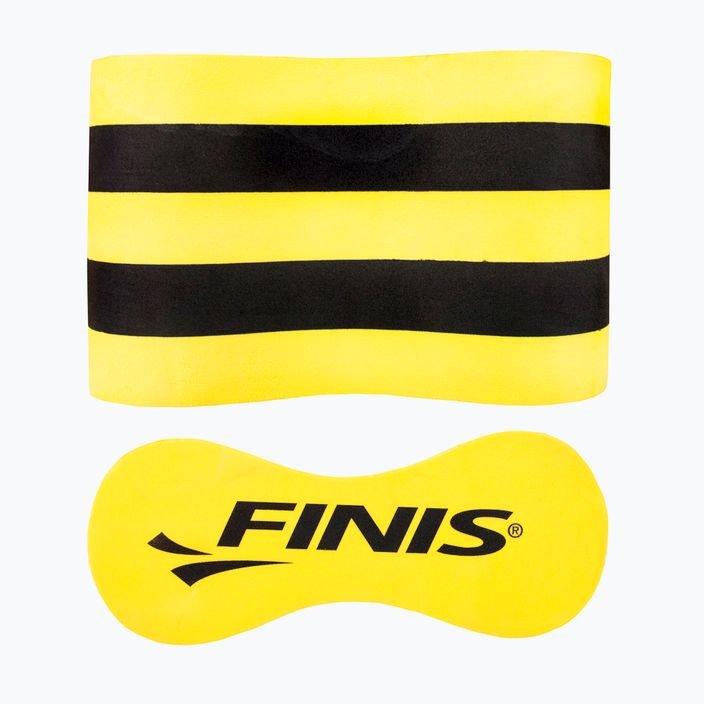 FINIS Putų plūduras vaikų aštuoniukė plaukimo lenta geltona ir juoda 1.05.036.48
