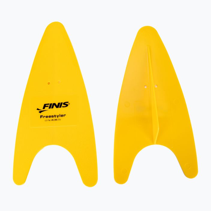 FINIS Freestyler geltonos spalvos plaukimo irklai 1.05.020.50 2