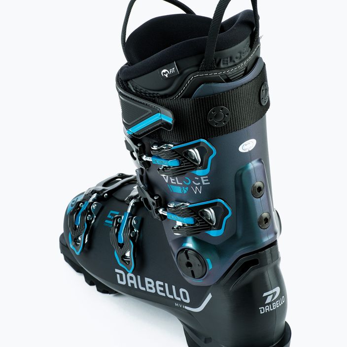 Moteriški slidinėjimo batai Dalbello Veloce 85 W GW black/opal green 10