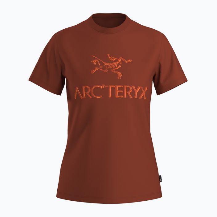 Moteriški marškinėliai Arc'teryx Arc'Word Cotton sequoia/ solaris 5