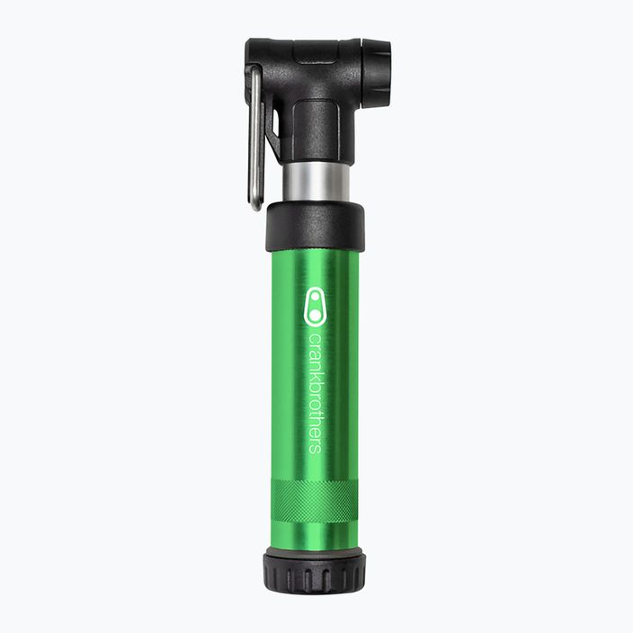 Dviračių pompa Crankbrothers Gem S 100 psi green