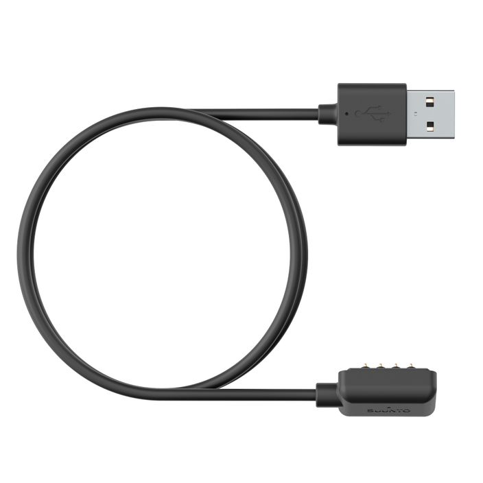Suunto magnetinis USB maitinimo kabelis, juodas SS022993000 2
