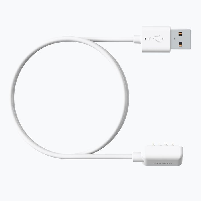 Suunto magnetinis USB maitinimo kabelis, baltas SS023087000