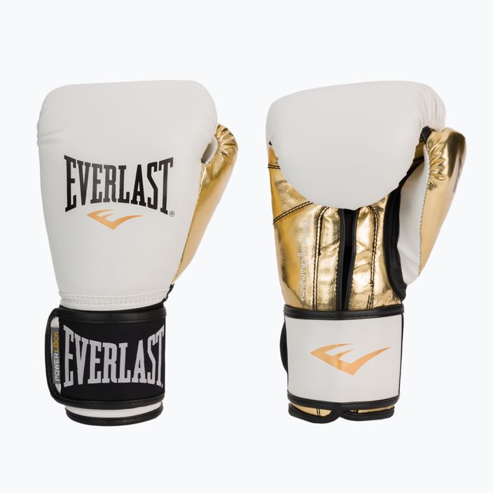 Everlast Powerlock Pu vyriškos bokso pirštinės baltos 2200 3