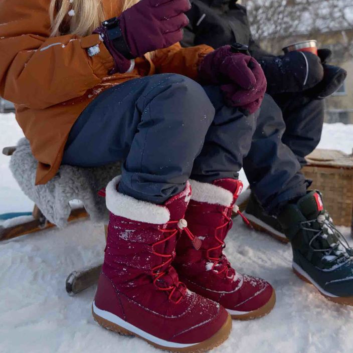 Reima Hankinen vaikiški sniego batai raudoni 5400031A-3950 12