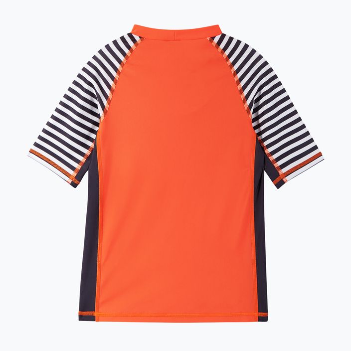 Reima Uiva vaikiški maudymosi marškinėliai oranžiniai 5200149A-282A 2
