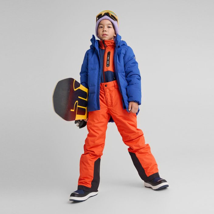 Vaikiškos slidinėjimo kelnės Reima Wingon red orange 11
