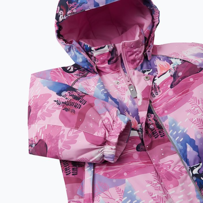 "Reima Langnes" klasikinis rožinis vaikiškas slidinėjimo kostiumas 4