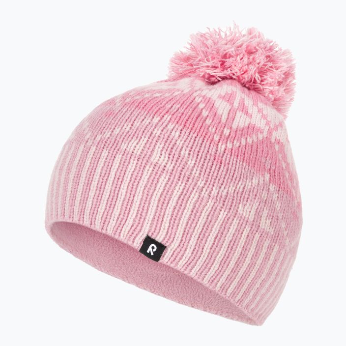 Vaikiška žieminė kepurė Reima Pohjoinen grey pink 3